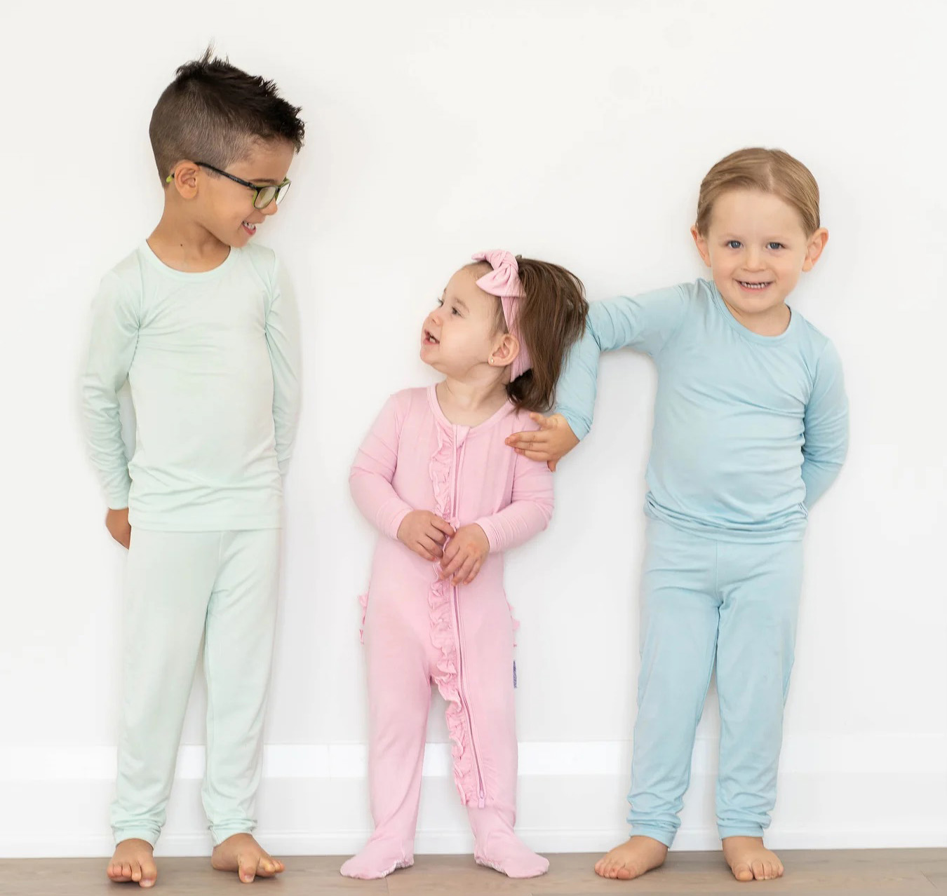 bamboo children's 2 piece pajamas
